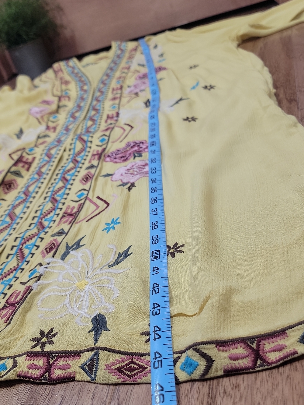 Paparazzi Embroidered Duster - Picture 16 of 16